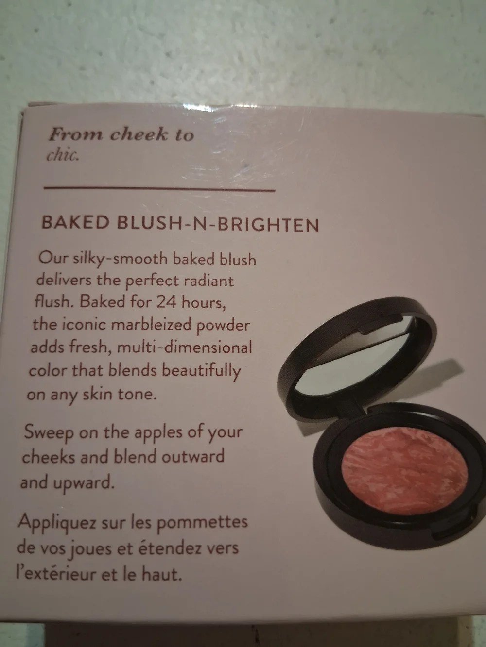 Laura Geller Baked Blush - Summer Orchid Pink with Marbled Rose